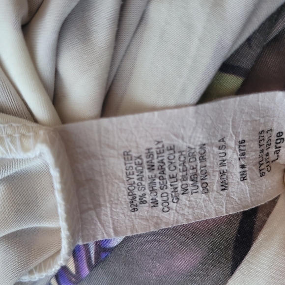 Color In Motion  Boho Midi Dress Colorful Size Large - Picture 6 of 6